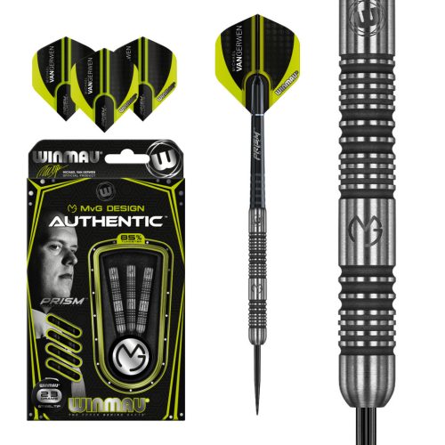 Winmau MVG Authentic 85% darts nyíl 23g bemutató
