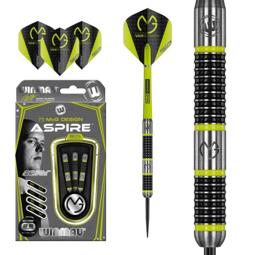 Winmau MVG Aspire 80% darts nyíl 22g bemutató