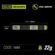 Winmau MVG Aspire 80% darts nyíl 22g méretek