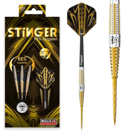 Bull's Stinger 90% tungsten 21g darts nyíl 