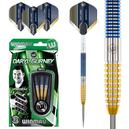 Winmau Daryl Gurney 90% darts nyíl 23g bemutató
