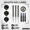 Winmau MvG Signature Edition 90% tungsten 23g darts nyíl