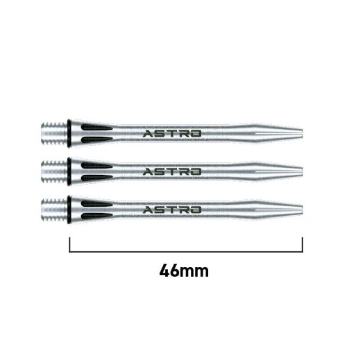 Winmau Astro Medium alumínium szár fekete 46mm