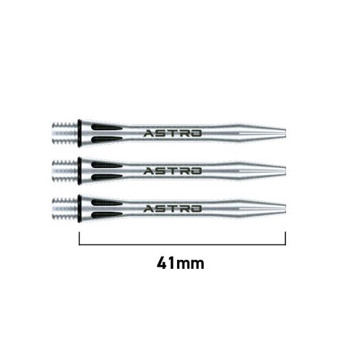 Winmau Astro Intermediate alumínium szár fekete 41mm