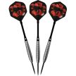 Bull's Chaos Red 90% tungsten 24g darts nyíl