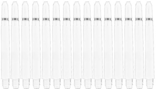 Bull's Nylon Medium fehér darts szár (48mm) - 15db-os pakk