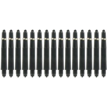 Bull's Nylon fekete darts szárak - 15db-os pakk