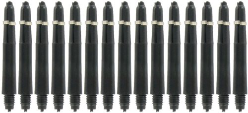 Bull's Nylon fekete darts szárak - 15db-os pakk