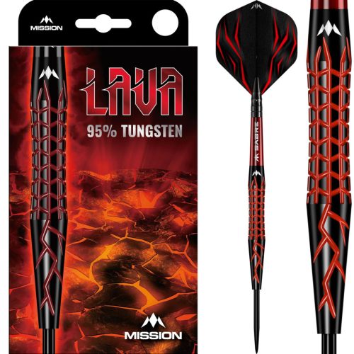 Mission Lava 95% tungsten steel darts nyíl