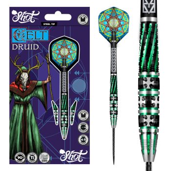 Shot Celt Druid 90% tungsten steel darts nyíl