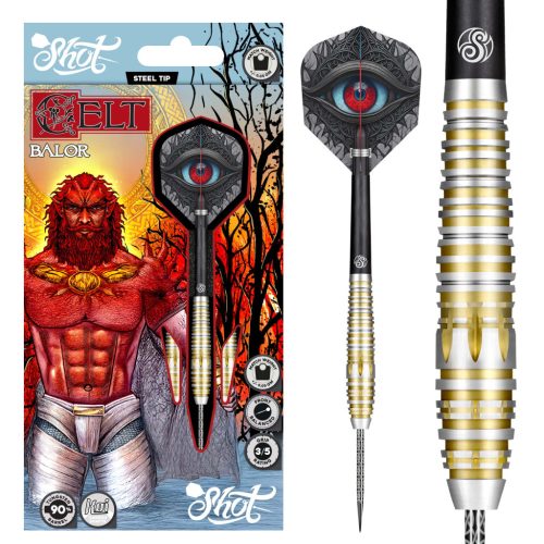 Shot Celt Balor 90% tungsten 23g steel darts nyíl