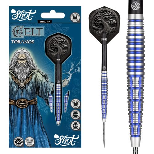 Shot Celt Toranos 90% tungsten 26g steel darts nyíl