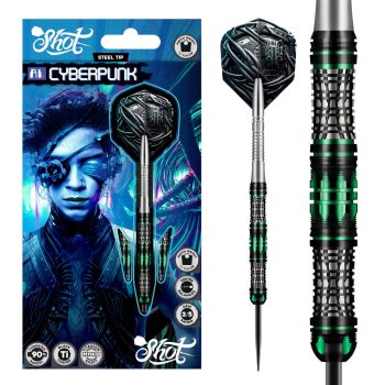 Shot AI Cyberpunk 90% tungsten steel darts nyíl