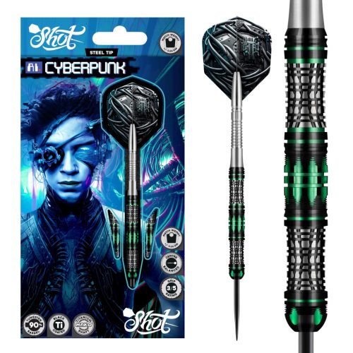 Shot AI Cyberpunk 90% tungsten steel darts nyíl