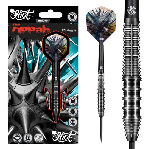 Shot Gnarly Rippah 90% tungsten 24g darts nyíl