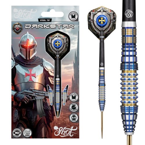 Shot Future Knights Darkstar 90% tungsten 25g darts nyíl