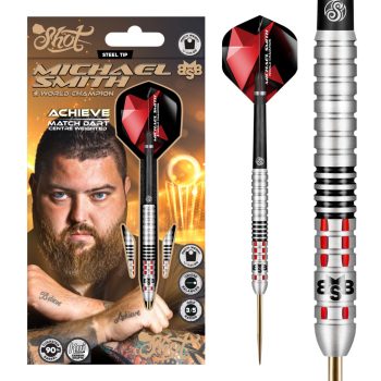 Shot Michael Smith Achieve 90% steel darts nyíl
