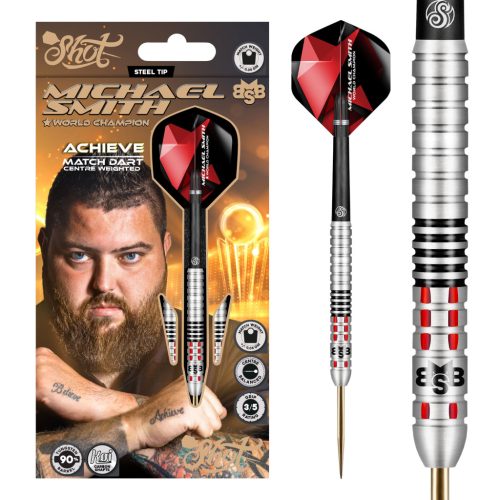 Shot Michael Smith Achieve 90% 26g darts nyíl