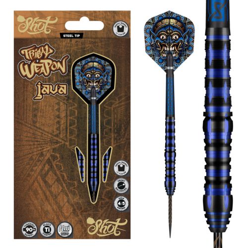 Shot Tribal Weapon Java 90% tungsten 26g darts nyíl
