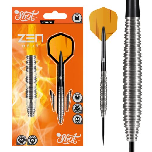 Shot Zen Dojo 80% tungsten 23g darts nyíl 