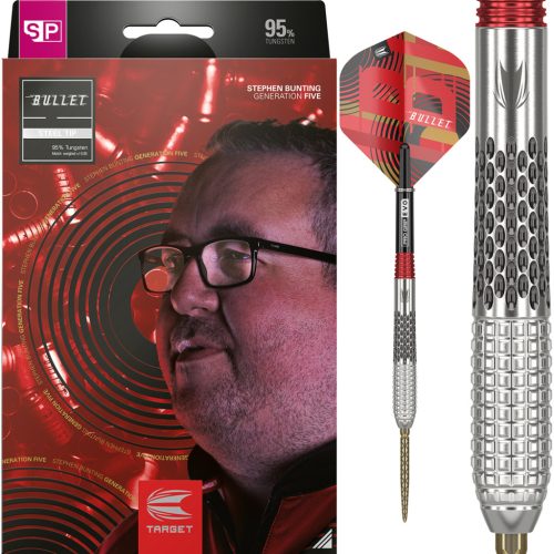 Stephen Bunting G5 95% tungsten SP steel darts nyíl
