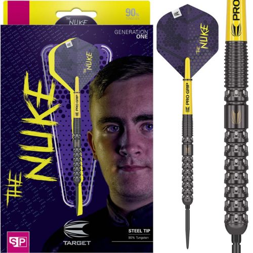 Target Luke Littler SP 90% tungsten Swiss darts nyíl